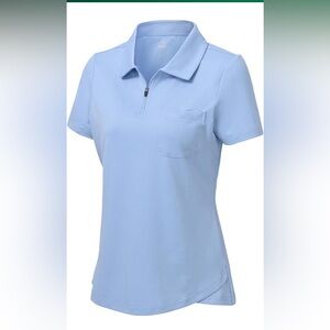 Women’s Golf Zip Up Polo